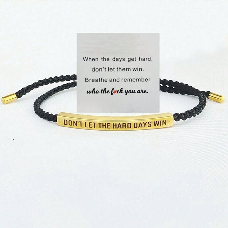 Armbånd i rustfritt stål med flettet design