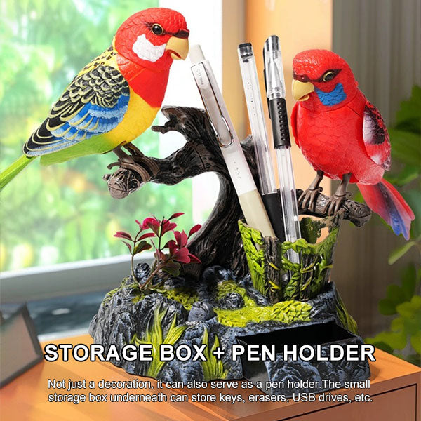 ⏳Begrenzte Zeit 50% Rabatt💥🦜Elektrische batteriebetriebene Sprachsteuerungs-Papageien