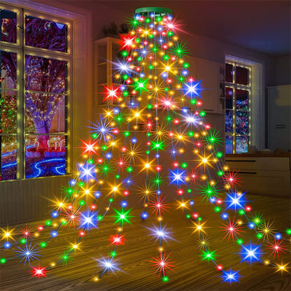 🔥Weihnachtsbaum-Beleuchtung mit Ring