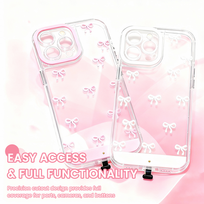 🎀 Leuchtende Schmetterlingsschleife Stoßfeste Handyhülle