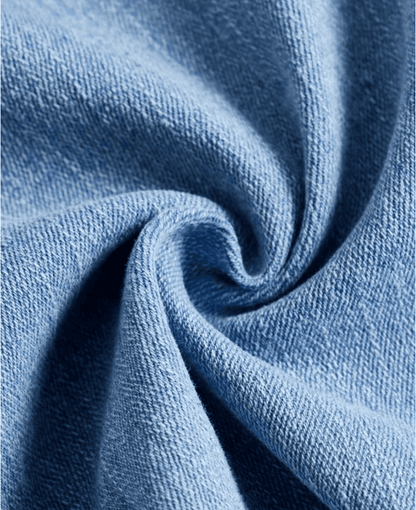 LAST DAY SALE 49% OFF🔥Hohe Taille mit gekreuzten Taschen Stretchig gestrickte lässige Schlagjeans