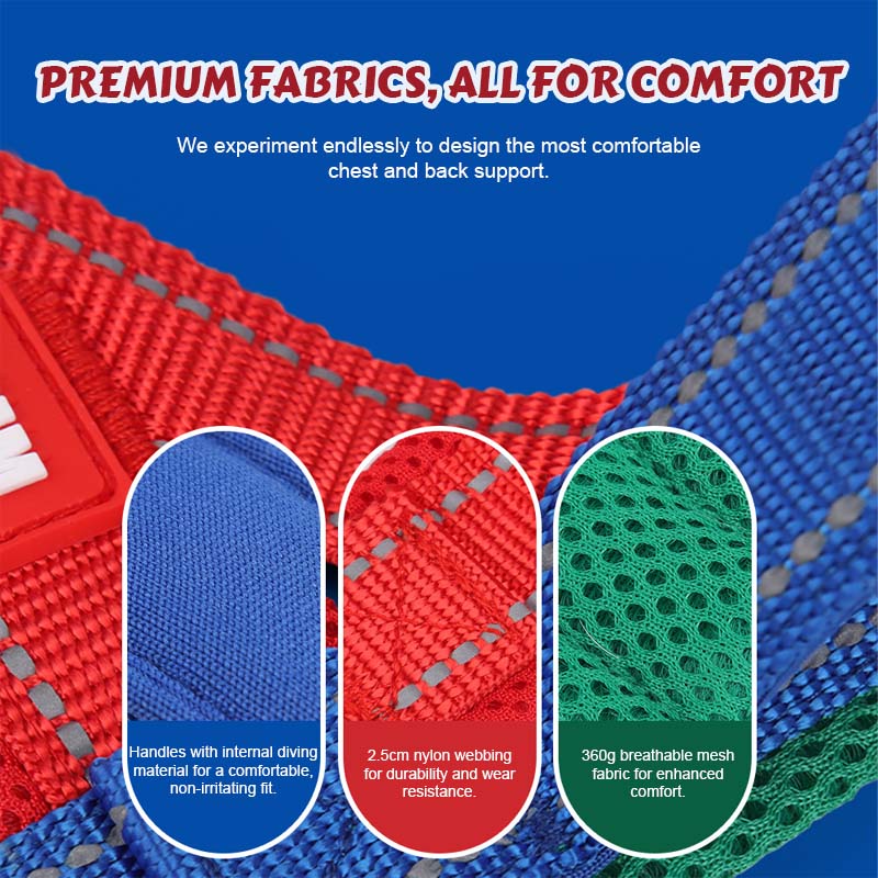 Hundesele + gratis bånd på 1,5 m x 1,0 m