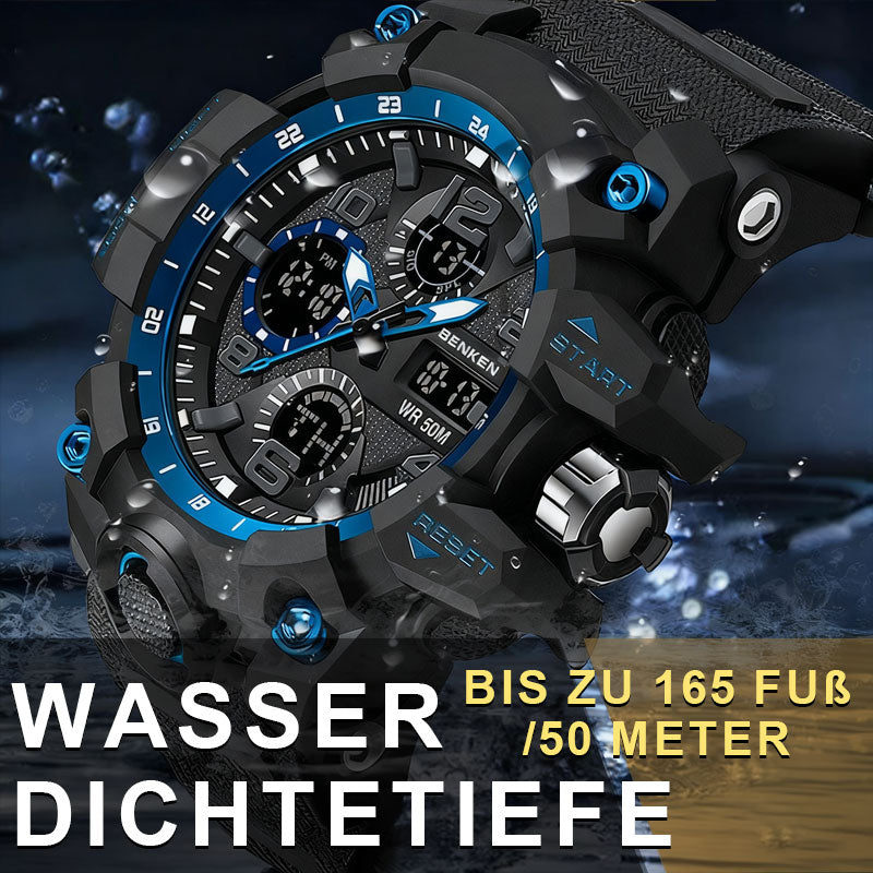 Multifunktionale Elektronische Herren-Outdoor-Uhr