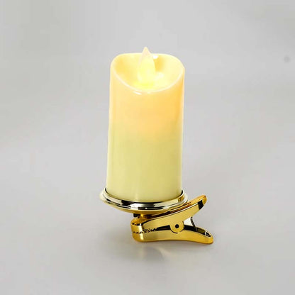 🔥Led-Festival-Clipkerze In Kegelform