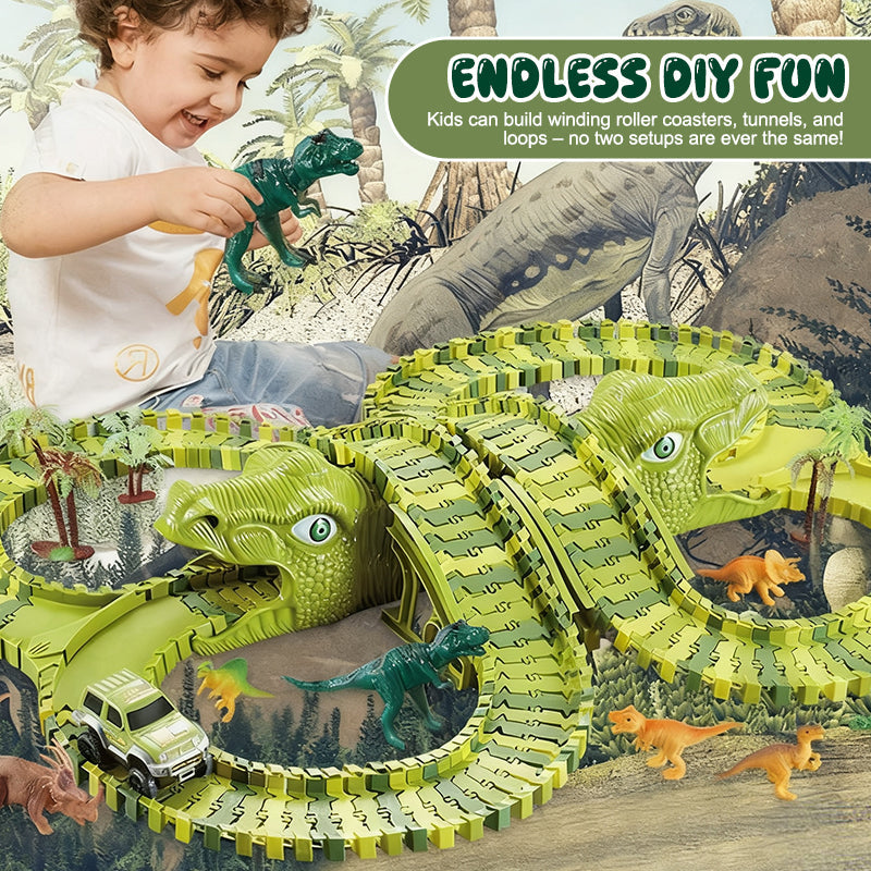 Elektrisches Spielzeug-Set Dinosaurierbah