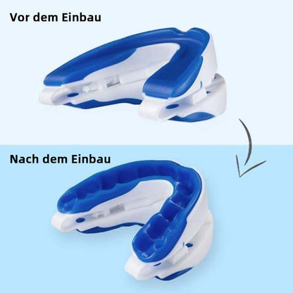 Einstellbare Silikon-Schnarchstopper, Nachtschutz vor Zähneknirschen