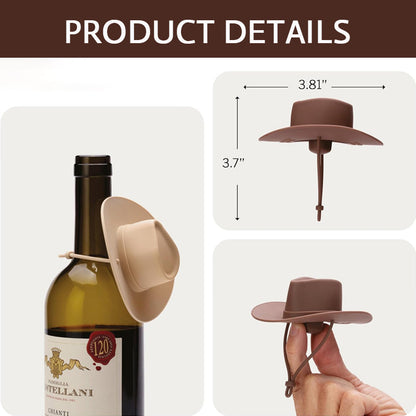 Kreativer Cowboyhut Weinflaschenstopper