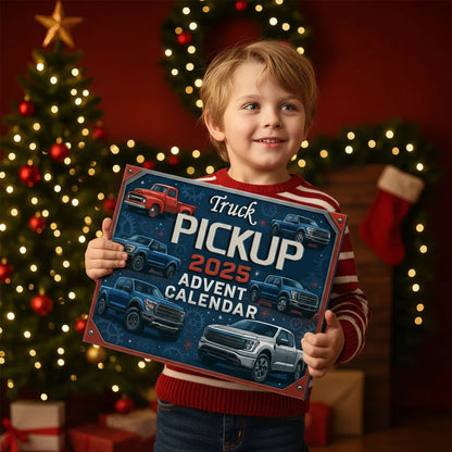 Adventskalender für Pickup-Lkw