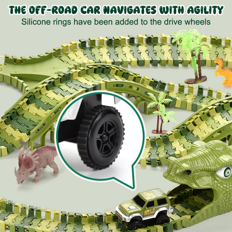 Elektrisches Spielzeug-Set Dinosaurierbah