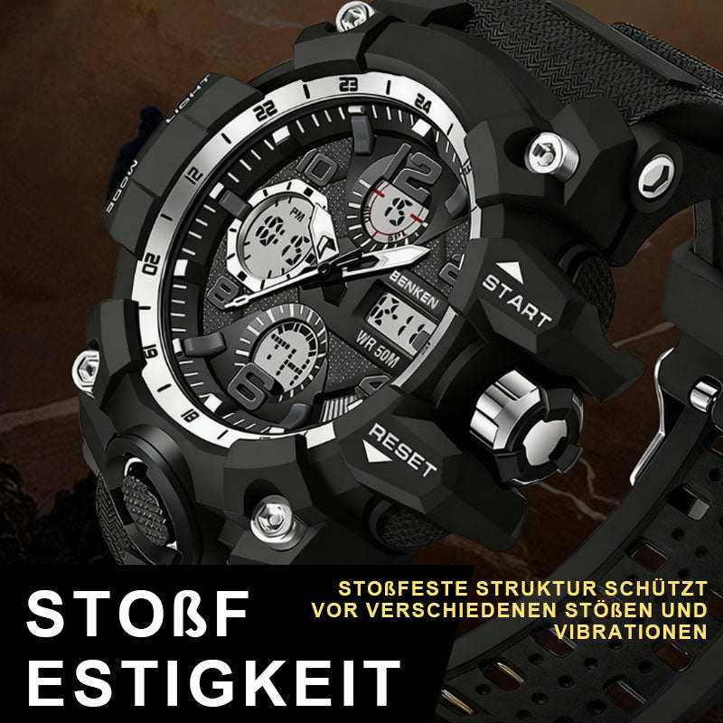 Multifunktionale Elektronische Herren-Outdoor-Uhr