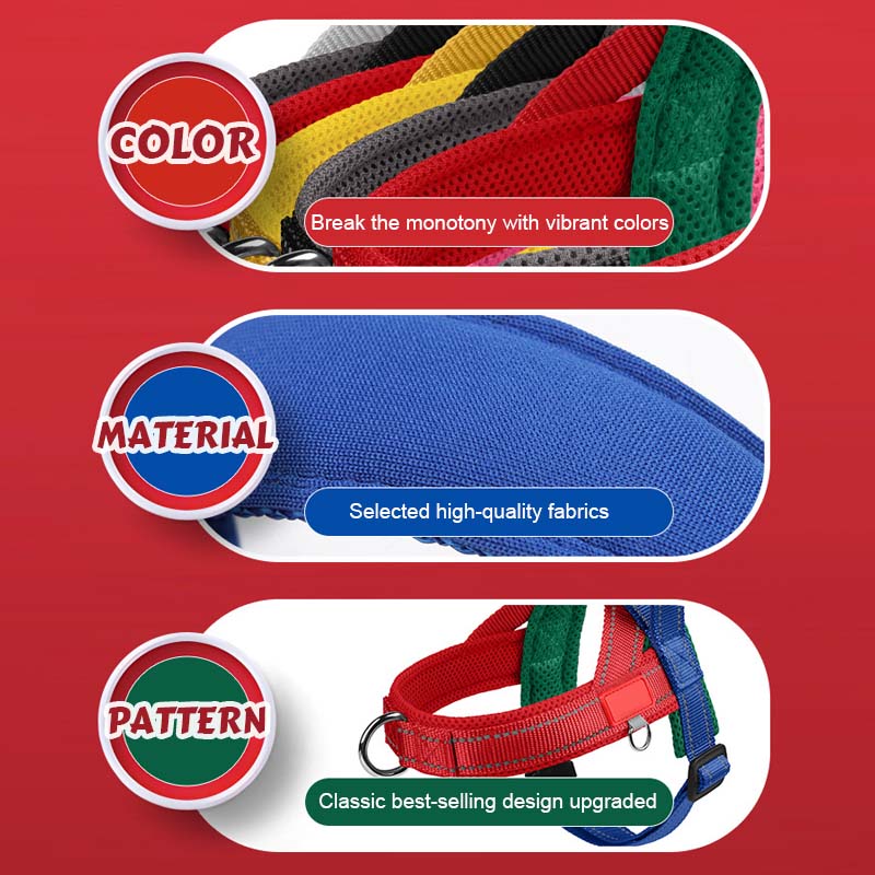 Hundesele + gratis bånd på 1,5 m x 1,0 m