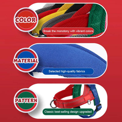 Hundesele + gratis bånd på 1,5 m x 1,0 m