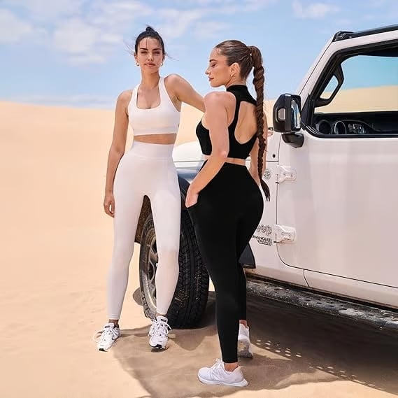 🎁Letzter Tag 49 % Rabatt🔥Hoch taillierte, bauchformende und figurformende Trainingslegging