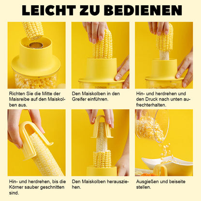 Maisdrescher und Knoblauchmühle aus Edelstahl