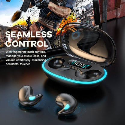 Digital Display Mini Noise Cancelling Bluetooth Kopfhörer