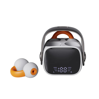 🥰 Bluetooth Ear Clip-On Headset mit Ai Translator mit Digitalanzeige 🎧 🎧