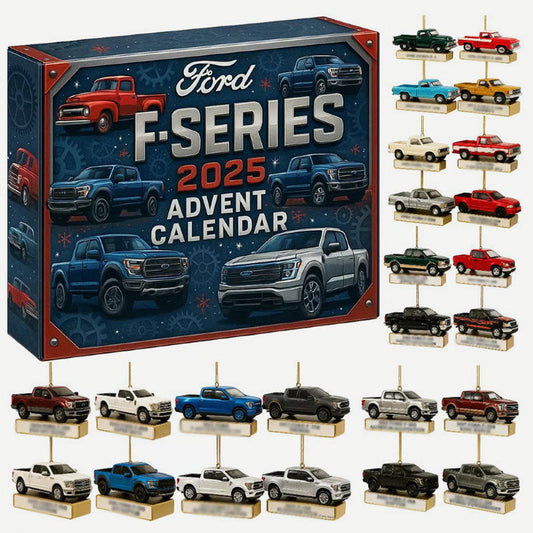 Adventskalender für Pickup-Lkw