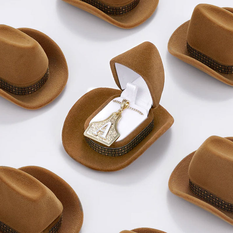 🤠Cowboyhatt-eske og bokstavkjede🌵