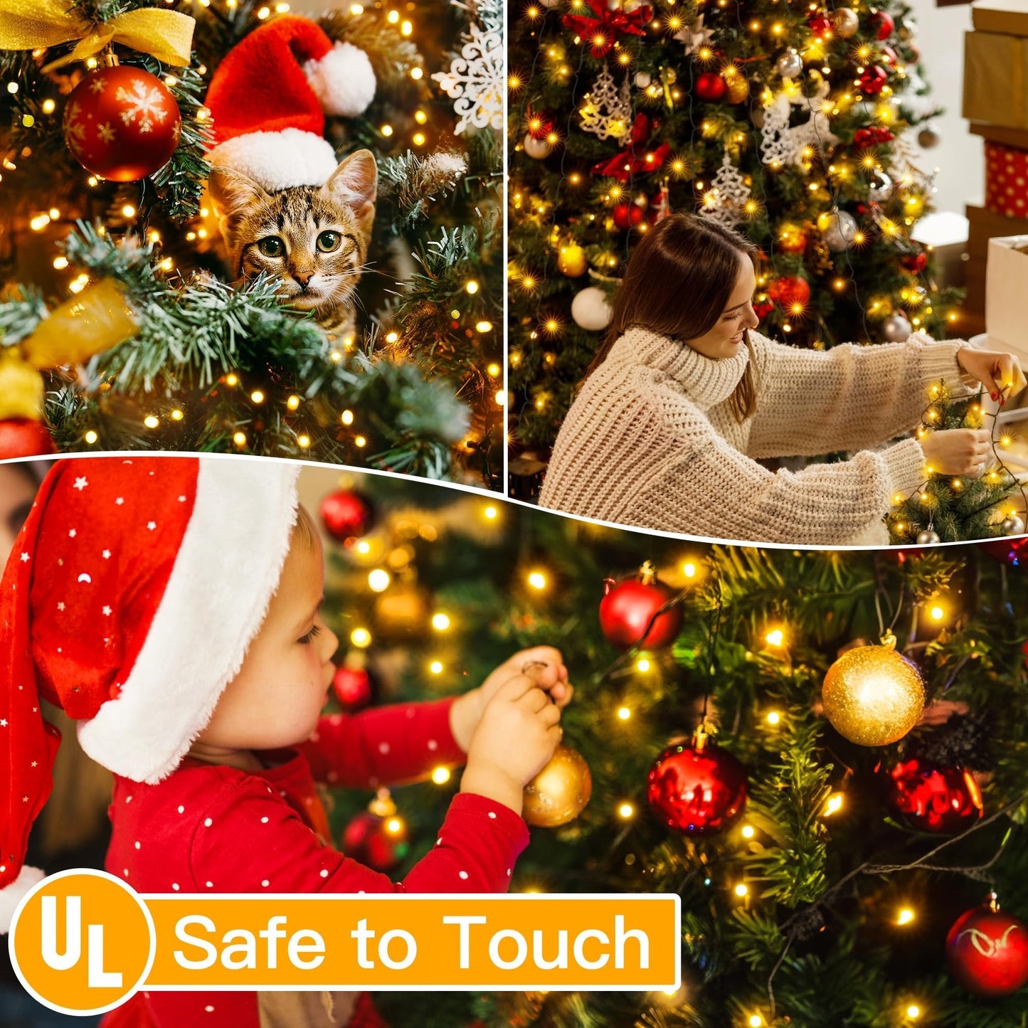 🔥Weihnachtsbaum-Beleuchtung mit Ring