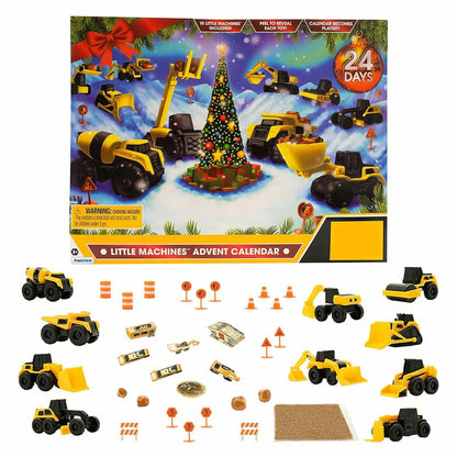 🎄24-tägiger Countdown-Kalender mit LKW auf dem Weg zu Weihnachten
