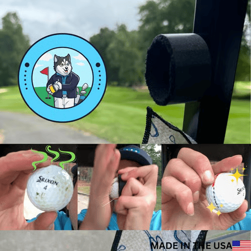 Magnetische Golfballwaschanlag