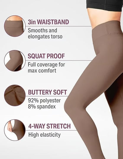 🎁Letzter Tag 49 % Rabatt🔥Hoch taillierte, bauchformende und figurformende Trainingslegging