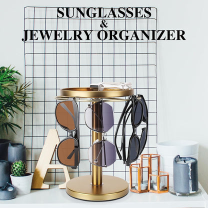 Rotierender Sonnenbrillen-Organizer
