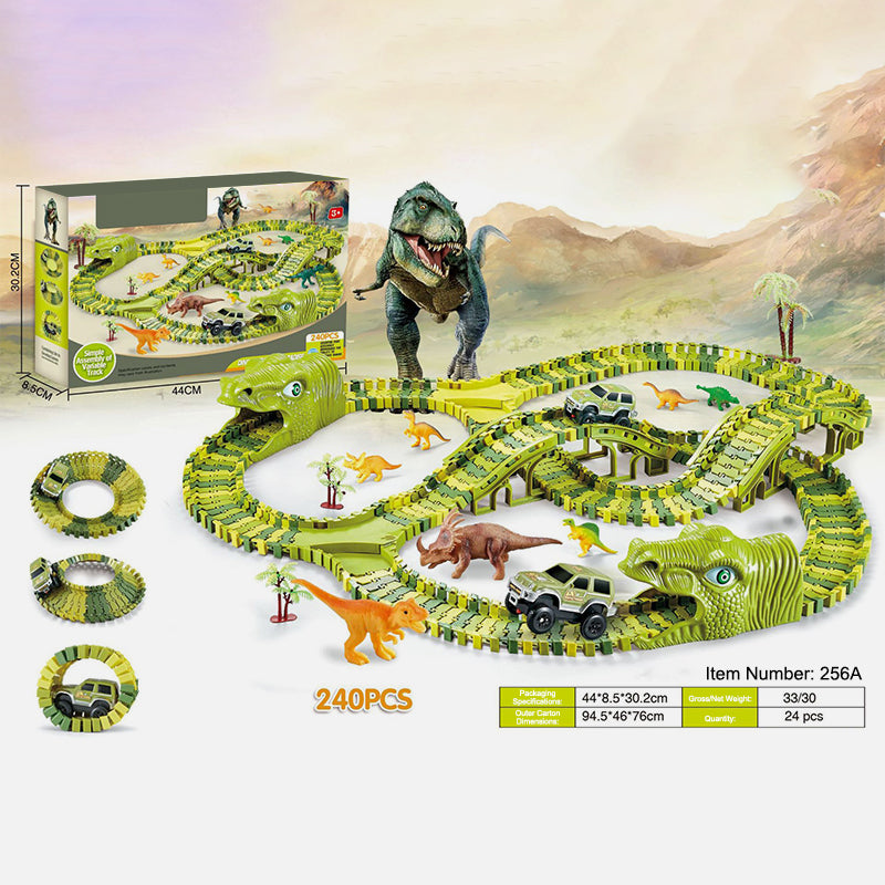 Elektrisches Spielzeug-Set Dinosaurierbah