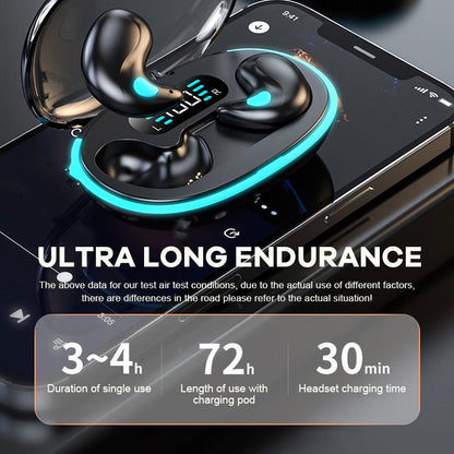 Digital Display Mini Noise Cancelling Bluetooth Kopfhörer