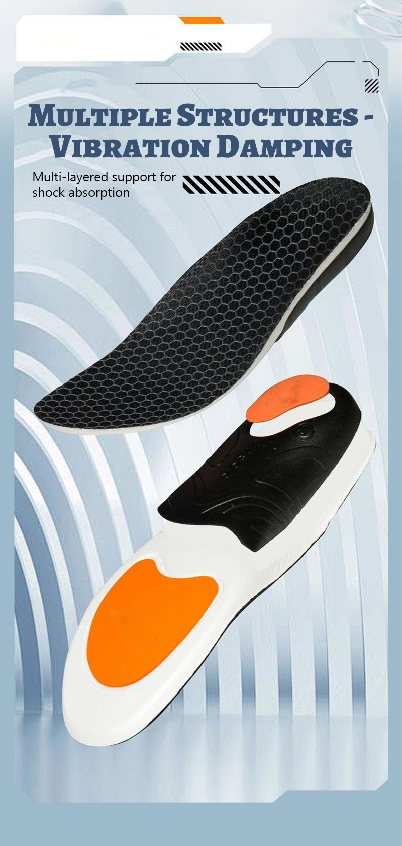 ✨Stoßdämpfende Einlegesohlen für Männer und Frauen