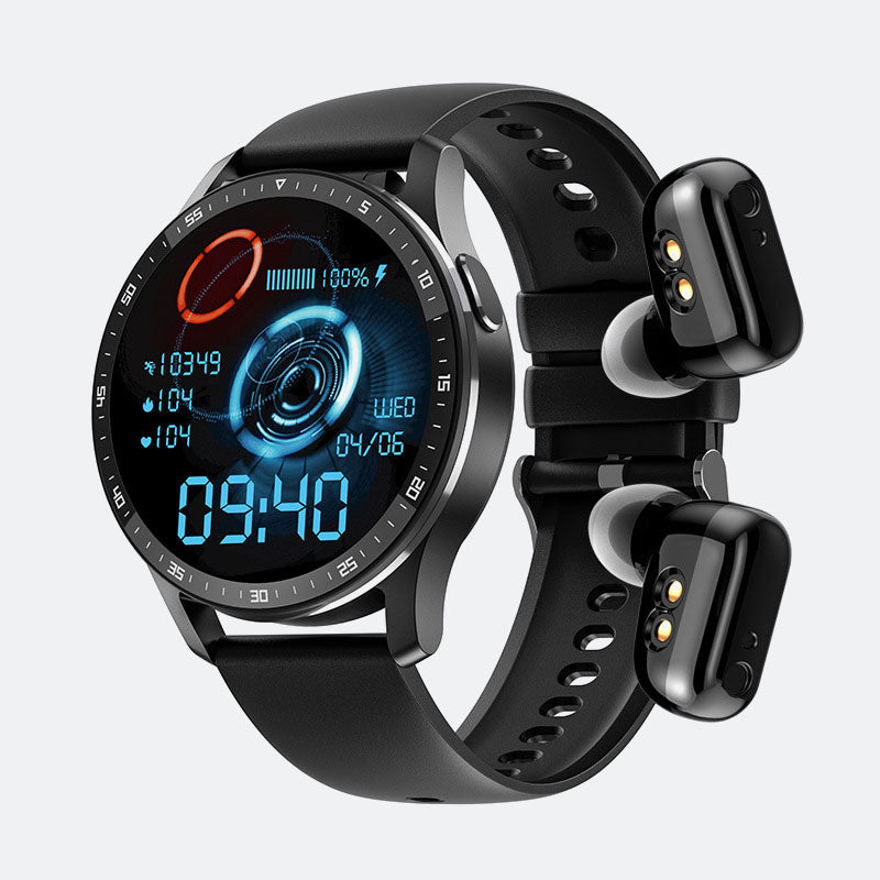 ⌚️ 2-in-1 Bluetooth Smartwatch mit Ohrhörern - ntelligent · Gesund · Musik überall 🎵
