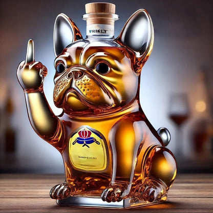 🥃Kreativ geformte Whiskyflasch