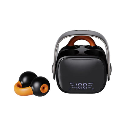 🥰 Bluetooth Ear Clip-On Headset mit Ai Translator mit Digitalanzeige 🎧 🎧