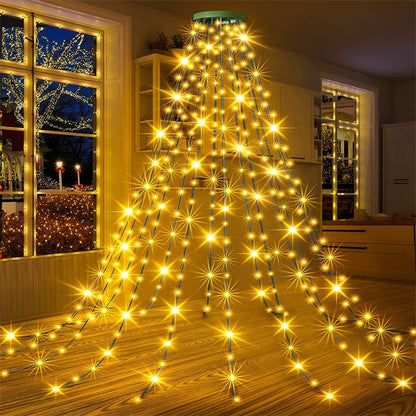 🔥Weihnachtsbaum-Beleuchtung mit Ring