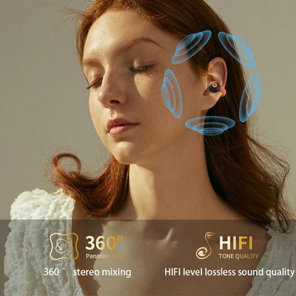 🥰 Bluetooth Ear Clip-On Headset mit Ai Translator mit Digitalanzeige 🎧 🎧