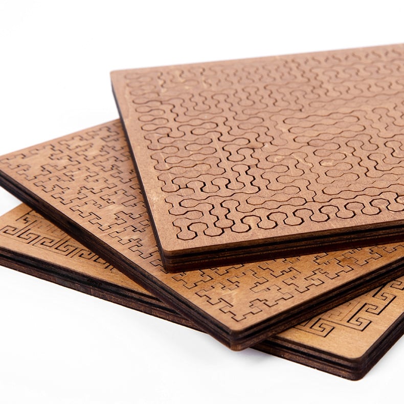 🔥LAST DAY 50% OFF -🧩Fraktale Tablett-Puzzles