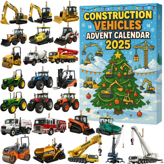 🚜2025 Adventskalender für Baumaschinen