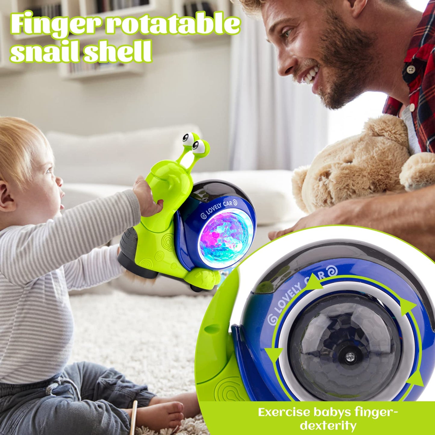 🐌Kriechendes Schneckenspielzeu