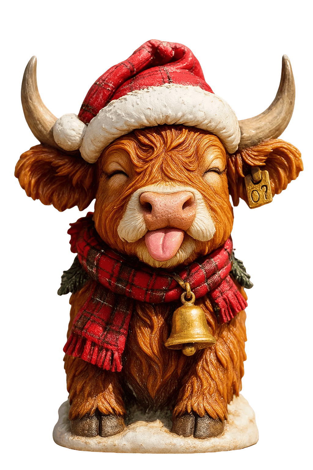 🐮Highland Cow Adventskalender 2025🎄✨ - 3D Handmade Highland Cow Doll(24Pcs)