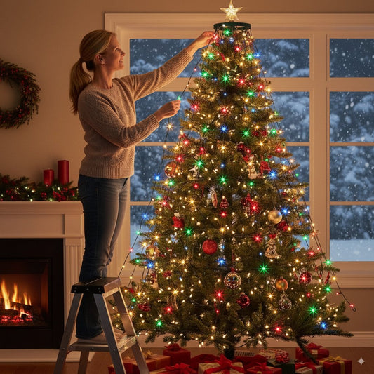 🔥Weihnachtsbaum-Beleuchtung mit Ring